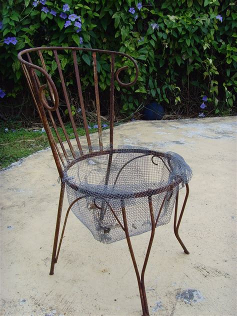 The planters are held by slim metal legs in a gold finish that bring glam style to your entryway, living room, or outside on the patio. planters old chairs | Chair Planter | Chair planter, Succulent garden design, Garden yard ideas