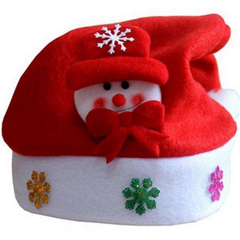 Led Christmas Hat For Adult And Kids Christmas Hat Snowmanelksanta