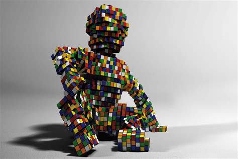 Buy Avikalp Exclusive Azohp3882 Rubiks Cube Figure Full Hd Poster