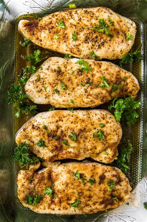 Oven Baked Chicken Breasts NUTRITION LINE