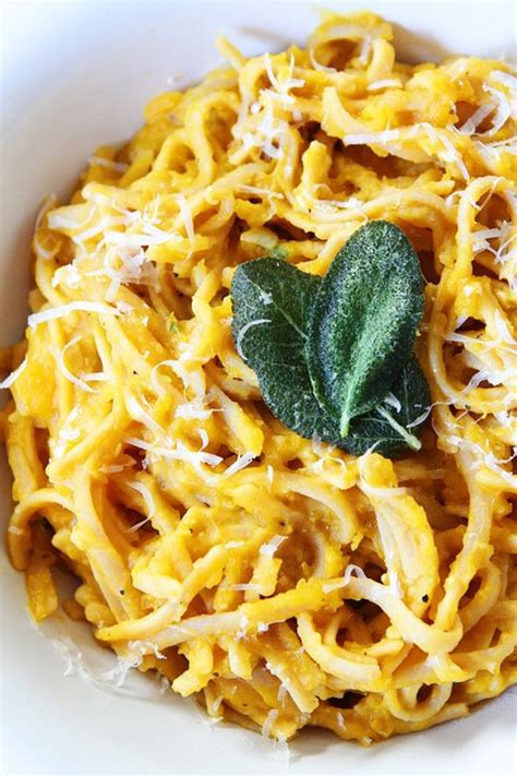 Yummy Butternut Squash Pasta Recipe With Parmesan Nutmeg