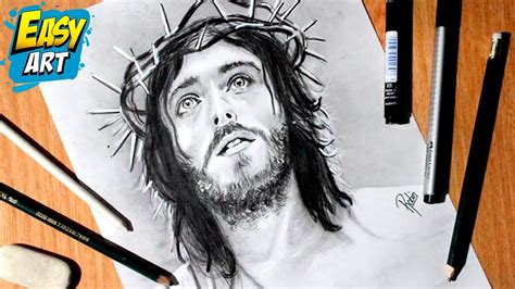 Como Dibujar A Jesus De Nazaret Dibujo A Lapiz How To Draw Jesus