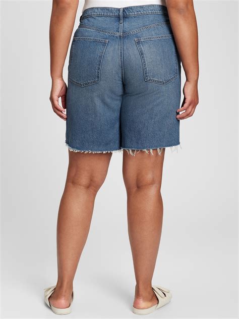 Denim Board Shorts With Washwell Gap