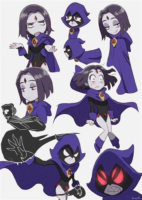 Raven Dc Comics And More Drawn By Kirusu Danbooru