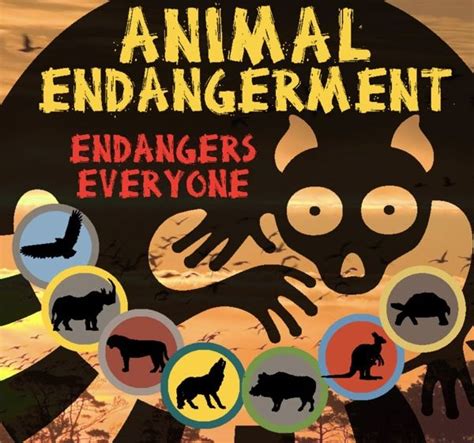 Animal Endangerment Endangers Everyone Infographics Unusual Animals