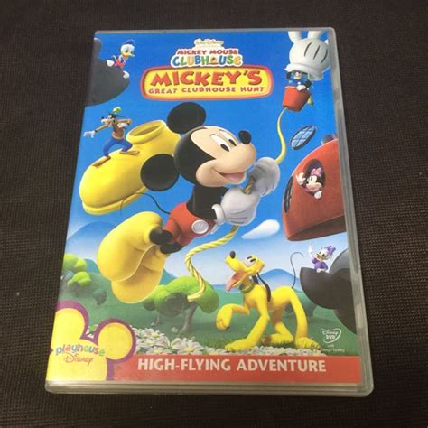 Mickey Mouse Clubhouse Mickeys Great Clubhouse Hunt Dvd Hobbies