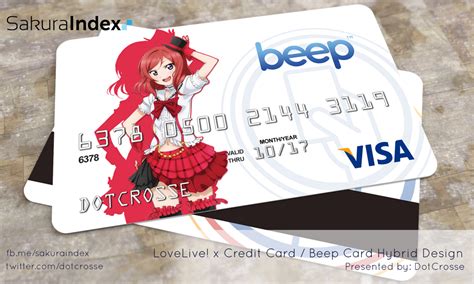 Lovelive Beep Card And Visa Hybrid On Behance