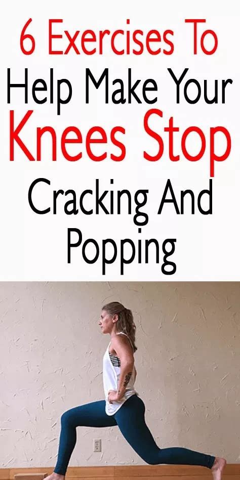 Exercises To Help Make Your Knees Stop Cracking And Popping