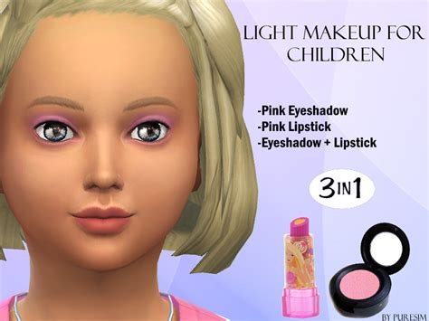 The Sims Resource Light Makeup For Children