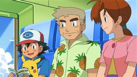So About Professor Oak And Ashs Mom In Pokémon Pokemon Anime