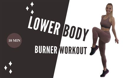 Minute Advanced Leg Workout Lower Body Burner Workout No