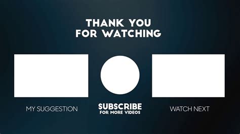 We did not find results for: Youtube - End Card Template (No Copyright Video) - YouTube