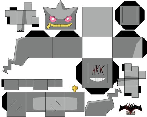 Banette Paper Toy Free Printable Papercraft Templates