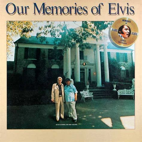 Elvis Presley Our Memories Of Elvis 1979 Vinyl Discogs