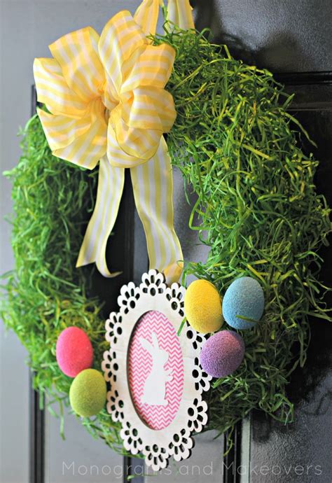 These Stylish Easter Wreaths Are Easy And Fun To Make Easter Wreath