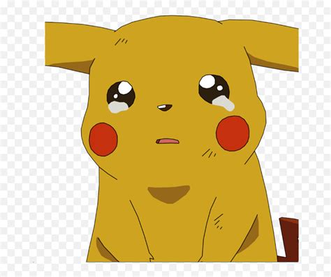 Pikachu Pok Mon X And Y Pok Mon Go Pikachu Crying Emojipikachu Emoji