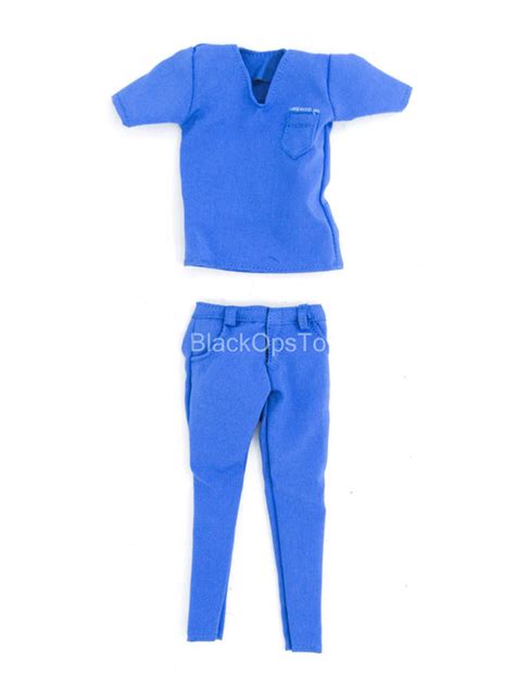 Polaris Blue Prison Uniform Set Blackopstoys