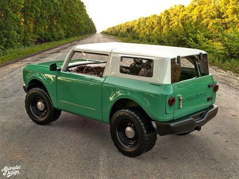 2021 International Harvester Scout Imagined With Ford Bronco