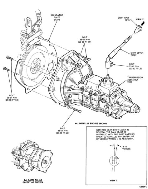 Diagram 1997 Ford Ranger 5 Speed Transmission Diagram Mydiagramonline