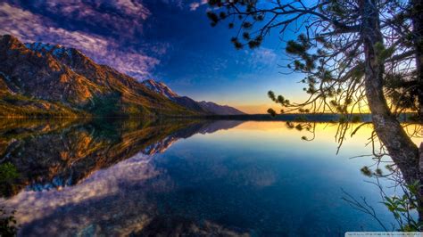 Breathtaking Lake Hdr Wallpaper Nature And Landscape Wallpaper Better