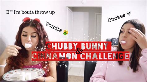 Chubby Bunny Cinnamon Challenge Vomits And Chokes Youtube