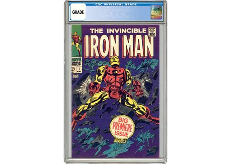 Marvel Iron Man 1 Comic Book Cgc Graded Cn