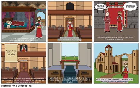 Henry Viii Storyboard By 64d7fe3d