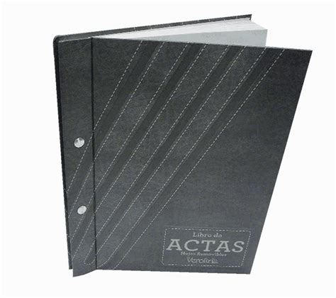 Libro De Actas De 200 Folios Libros Contables Y Administrativos
