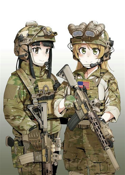 Pin On Anime Militar