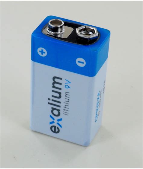 lithium battery 9v 1 2ah cp9v exalium batteries4pro