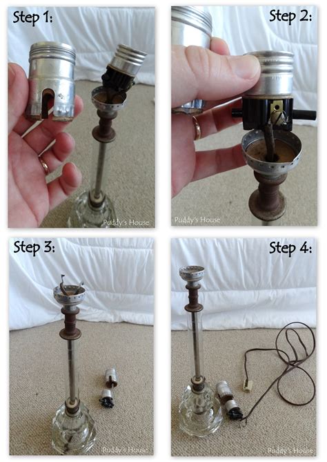 How To Rewire A Lamp Puddys House