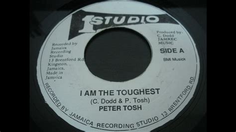 Peter Tosh I Am The Toughest Studio One 7inch Re 1978 Youtube