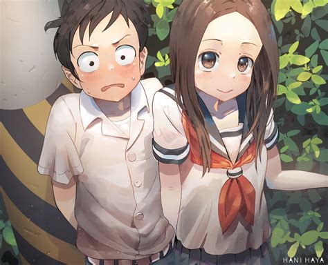 Anime Karakai Jouzu No Takagi San Hd Wallpaper By Hani Haya