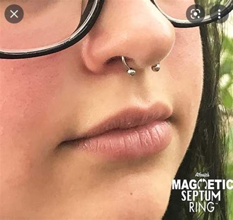 Erstes Septum Nicht Selbst Ausgesucht Nase Piercer Septum Piercing