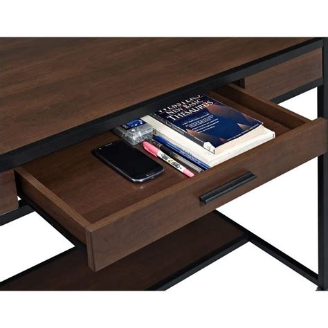 Computer desk ideas for bedroom, living room, diy, narrow, old computer desk ideas. Altra Furniture Mason Ridge Mobile Desk in Cherry Finish ...