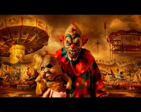 Evil Clown Creepy Carnival Scary Clowns Evil Clowns