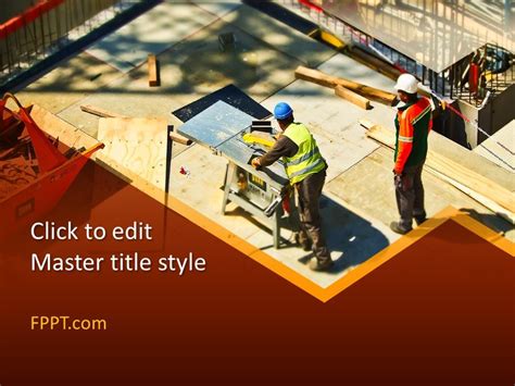 construction powerpoint template  powerpoint templates
