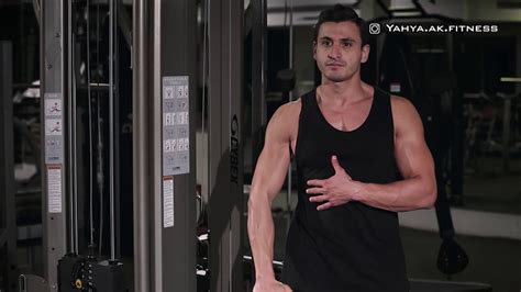 Front Cable Raise Shoulders Exercise Youtube