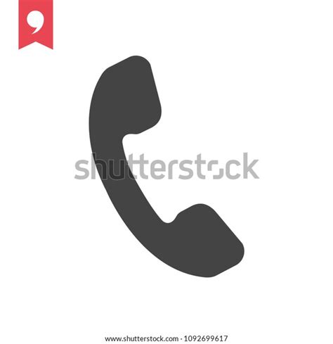 Phone Call Icon Stock Vector Royalty Free 1092699617 Shutterstock