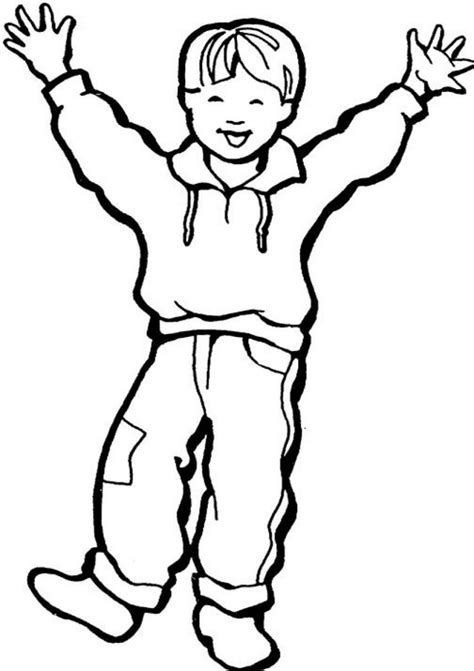 Free Printable Boy Coloring Pages For Kids