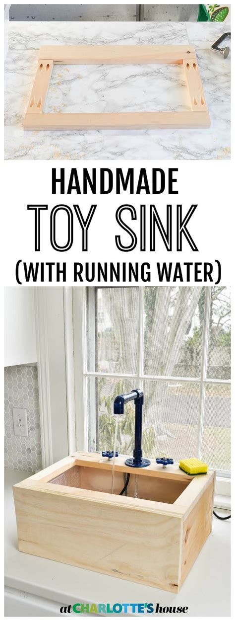 Toy Sink With Running Water Kids Sink Sink Diy For Kids