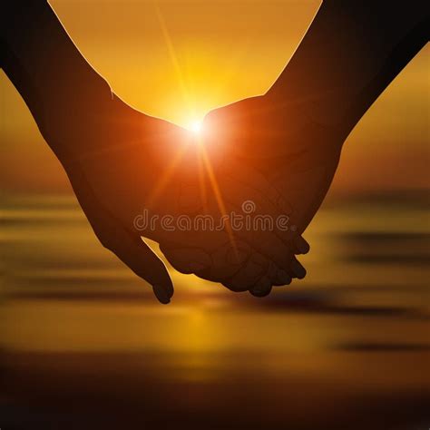 Lovers Holding Hands Stock Illustrations 2616 Lovers Holding Hands