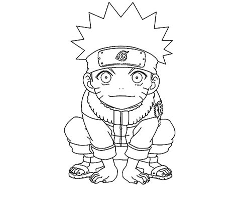Naruto Para Pintar Facil Como Dibujar A Naruto Paso A Paso Dibujo