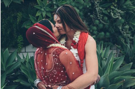 First Indian Lesbian Wedding In America Beautiful Pictures And Videos