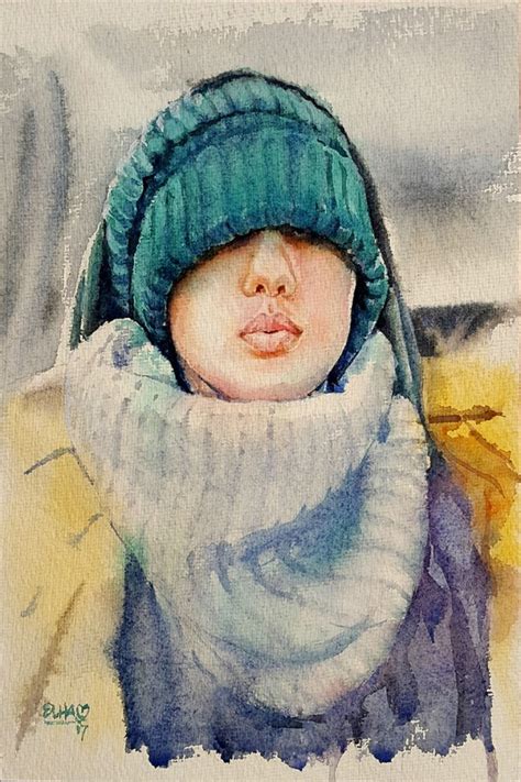 Guest Artist In The Mood For Watercolor By Mahboob Raja Elham