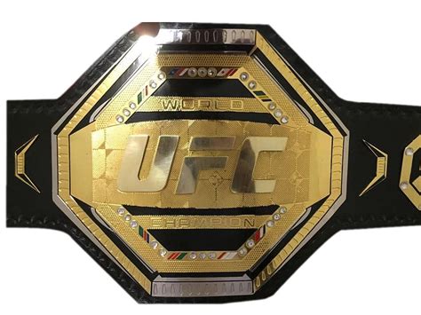 UFC Utimate Fighting Wrestling Championship Belt Zinc Plate Replica