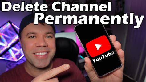 How To Delete Youtube Channel On Phone Permanently For 2023 Youtube