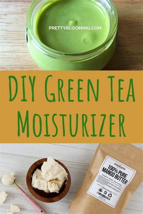 This Is The Recipe For A Quick And Simple Diy Green Tea Moisturizer