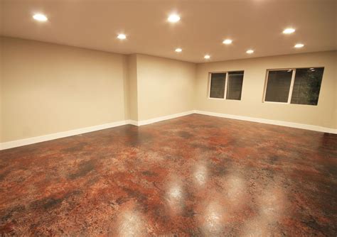 See more ideas about painting cement, concrete floors, stained concrete. Stained concrete floor. Love the mottled colors and would ...