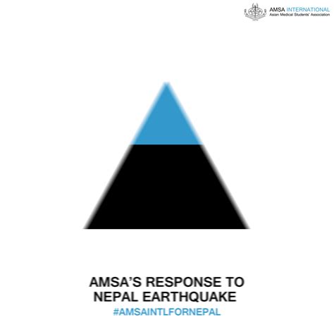 amsa s response to nepal earthquake 2015